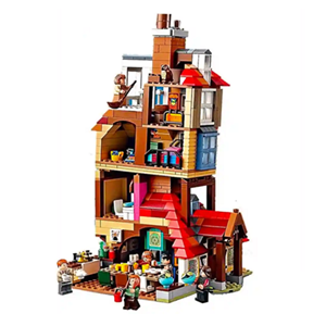 اسباب بازی لگو هری پاتر حمله به بارو 1047 قطعه Magic Castle Attack on the Burrow Weasley House_اسباب بازی لگو